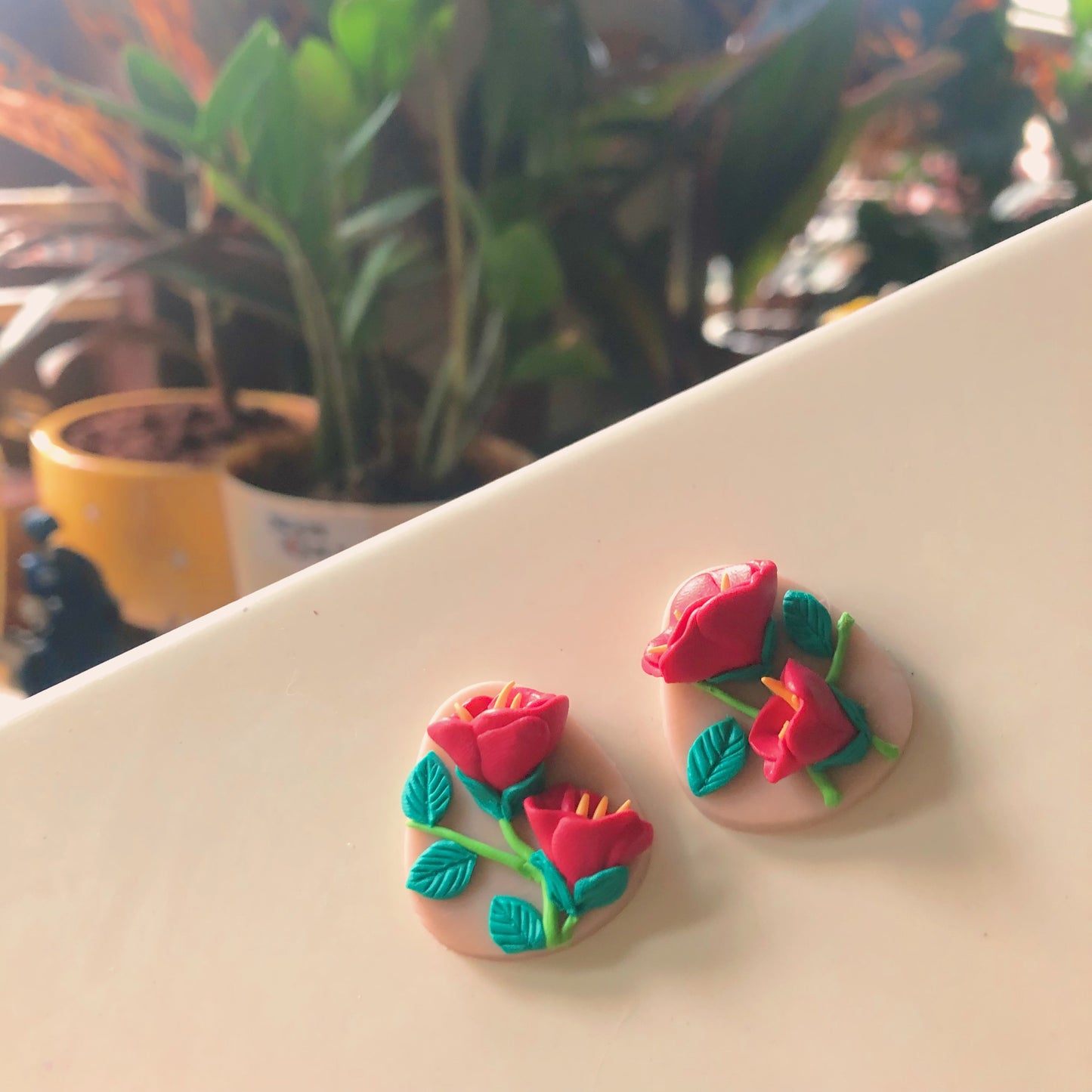 Peony Studs