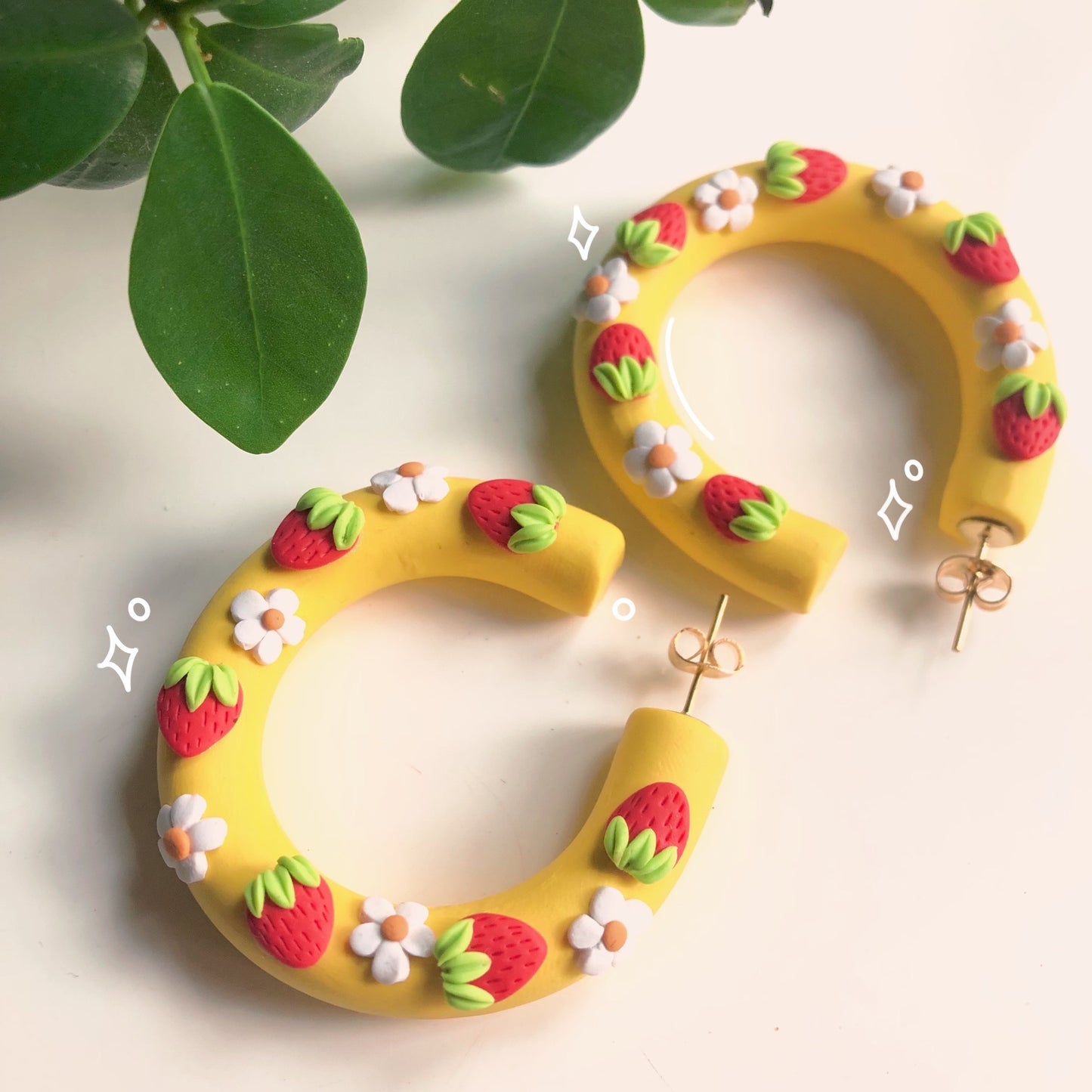 Strawberry Hoops