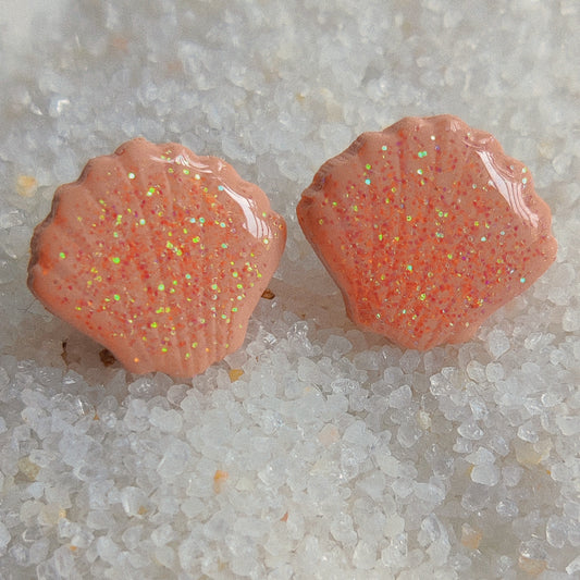 Seashell Studs