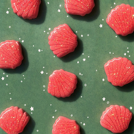 Seashell Studs