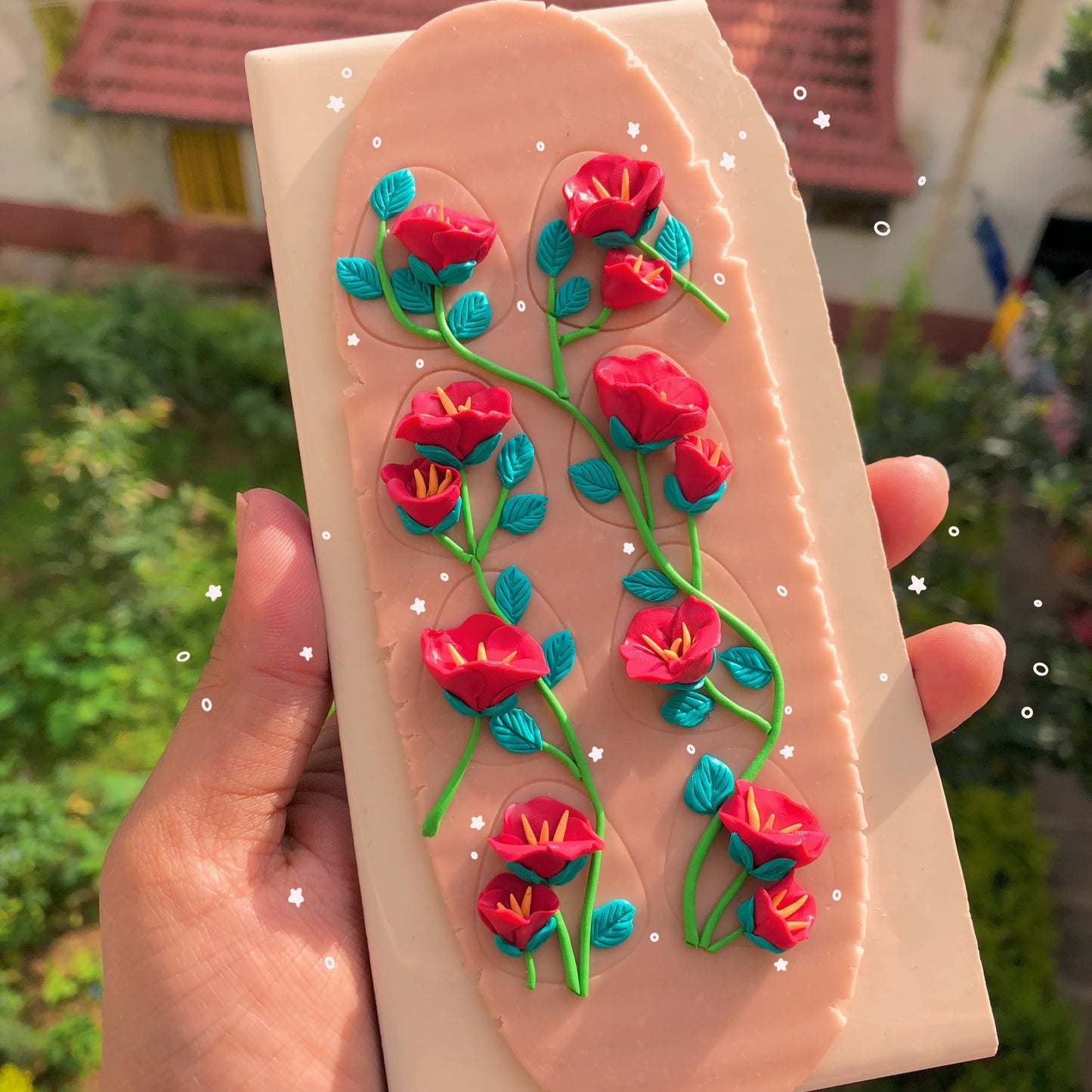 Peony Studs