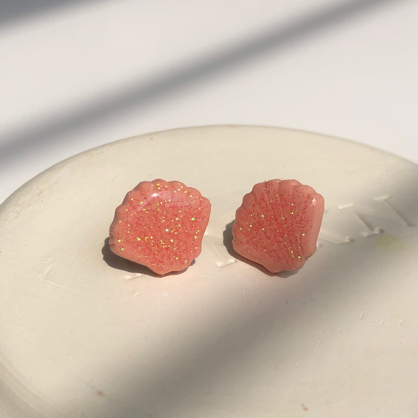 Seashell Studs