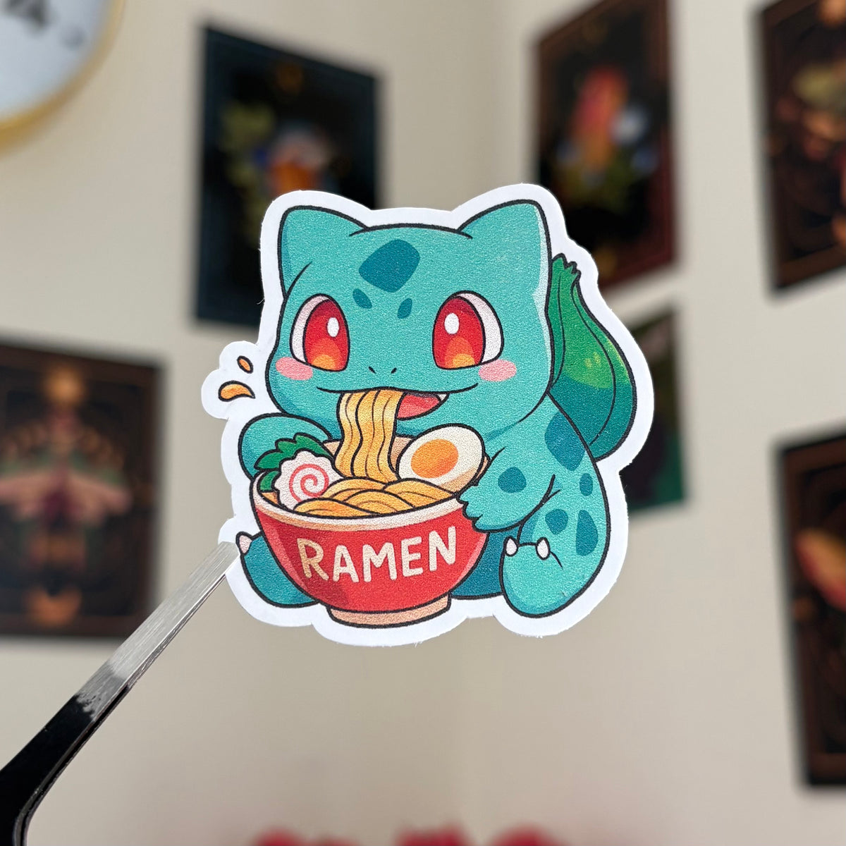 Seed Dinosaur Ramen Sticker