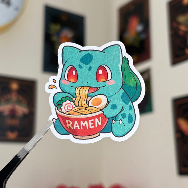 Seed Dinosaur Ramen Sticker