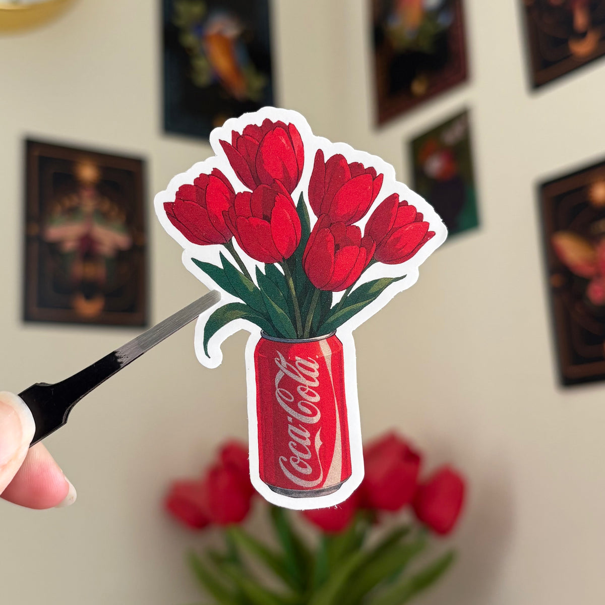 Tulip Cola Sticker