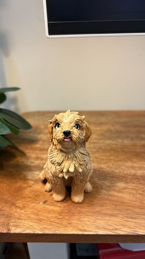 Custom pet sculpture commission by Moon Kiln